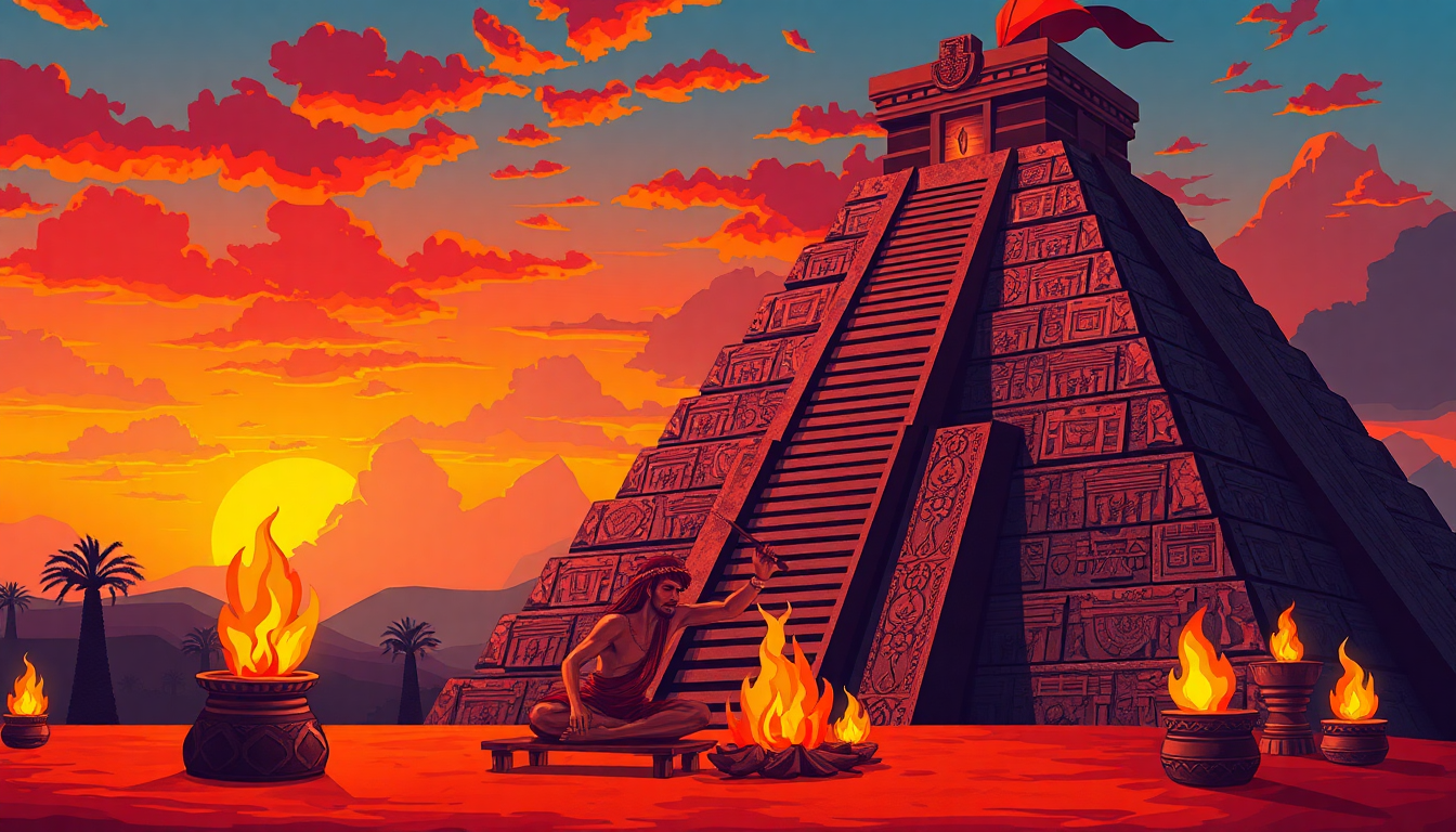 The Rituals and Symbolism of Aztec Human Sacrifice