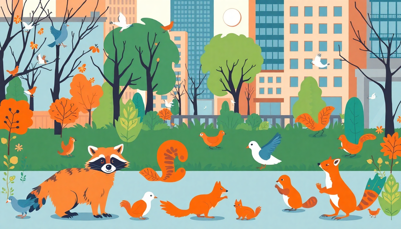 The Secret Life of Urban Wildlife: Creatures in the Concrete Jungle