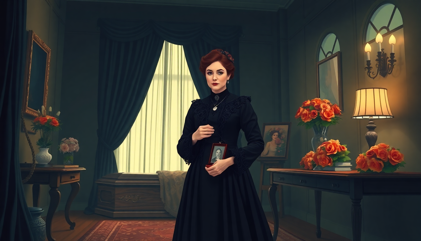 The Peculiar Practices of Victorian Mourning Rituals